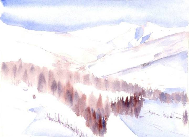 Le perron des encombres depuis la Setaz par Regis 